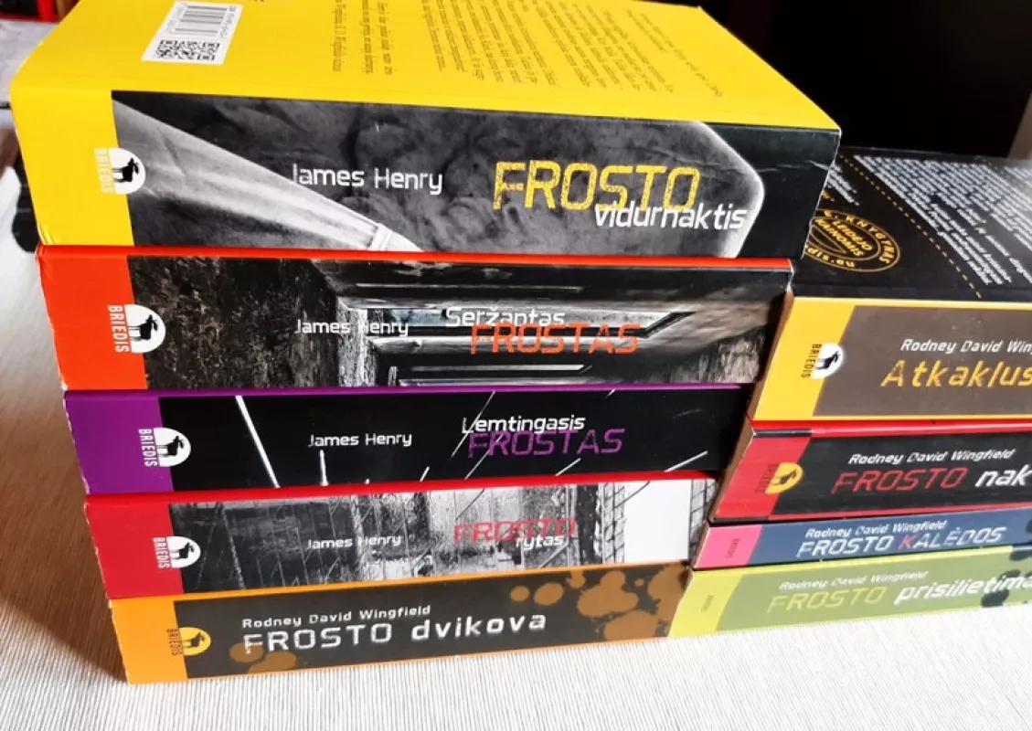 Rodney David Wingfield ir James Henry. Frosto serija, 10 knygų - Rodney David Wingfield, knyga 4