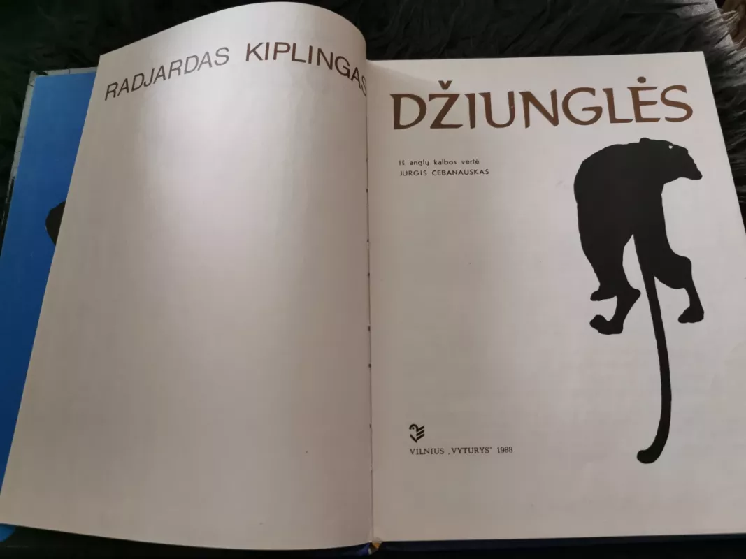 Džiunglės - Radjardas Kiplingas, knyga 4