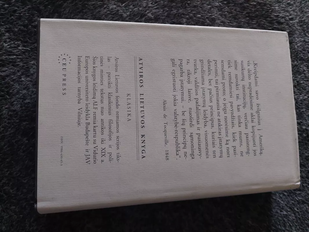 Apie demokratiją Amerikoje - Autorių Kolektyvas, knyga 3