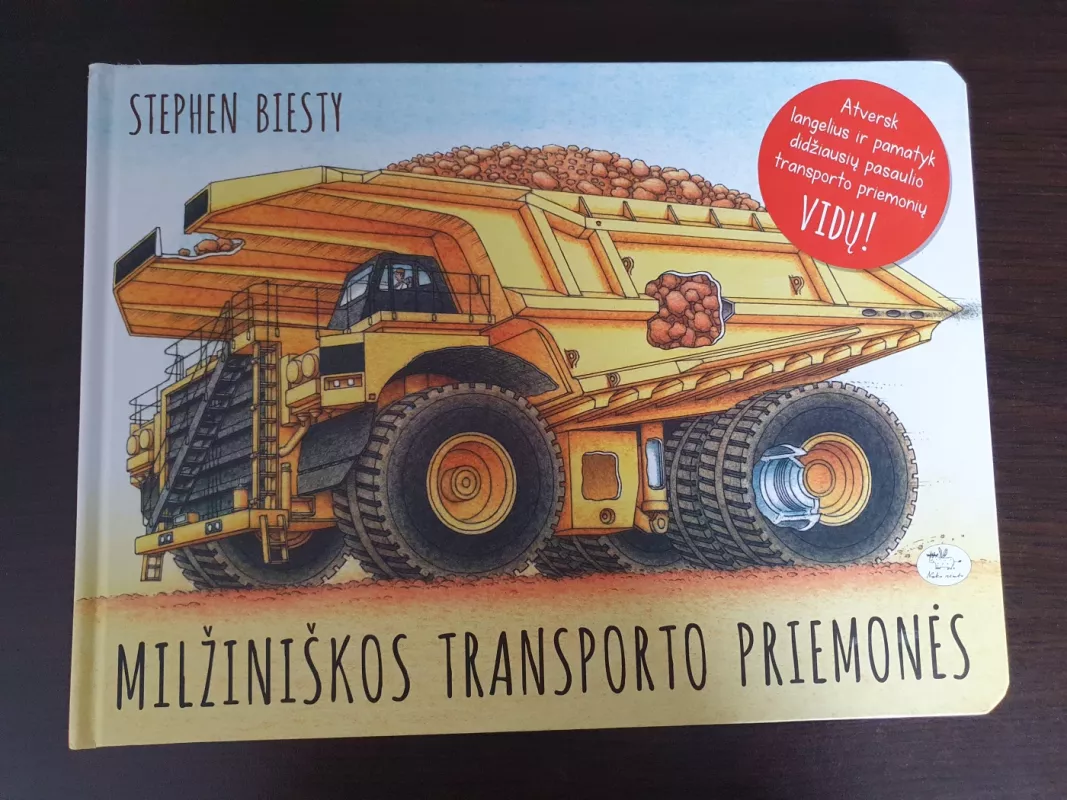 Milžiniškos transporto priemonės - Stephen Biesty, knyga