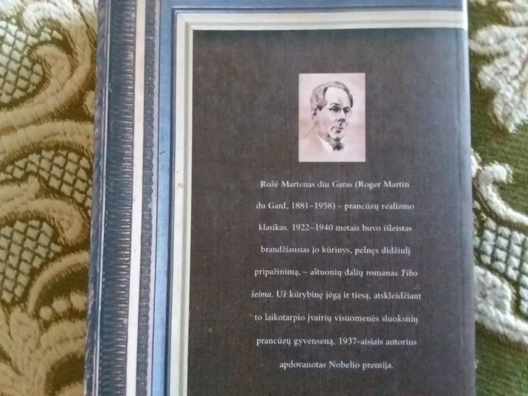 Tibo šeima III tomas - Roger Martin Du Gard, knyga 4