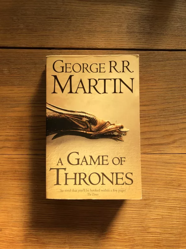 A Game of Thrones - George R. R. Martin, knyga