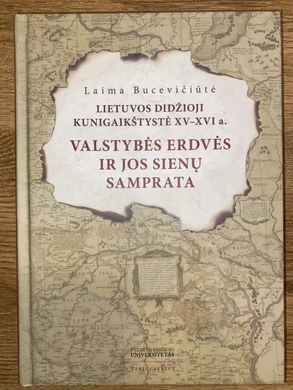 LDK XV–XVI a. Valstybės erdvės ir jos sienų samprata - Laima Bucevičiūtė, knyga