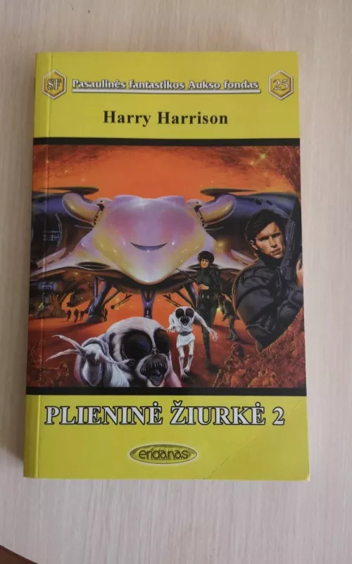 Plieninė žiurkė 2 - Harry Harrison, knyga