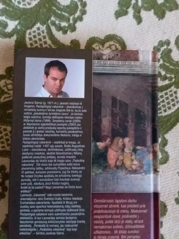 Paslaptingoji vakarienė - Javier Sierra, knyga 4