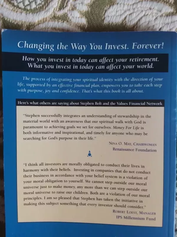 Money for Life: How You Can Create a Financial Plan for Life & Align Your Investments With Your Values. - Autorių Kolektyvas, knyga 3