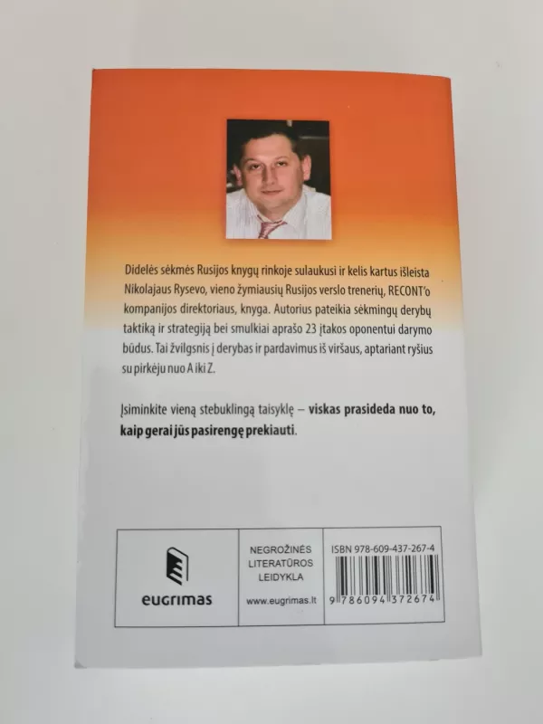 Aktyvūs pardavimai - Nikolaj Rysev, knyga 3