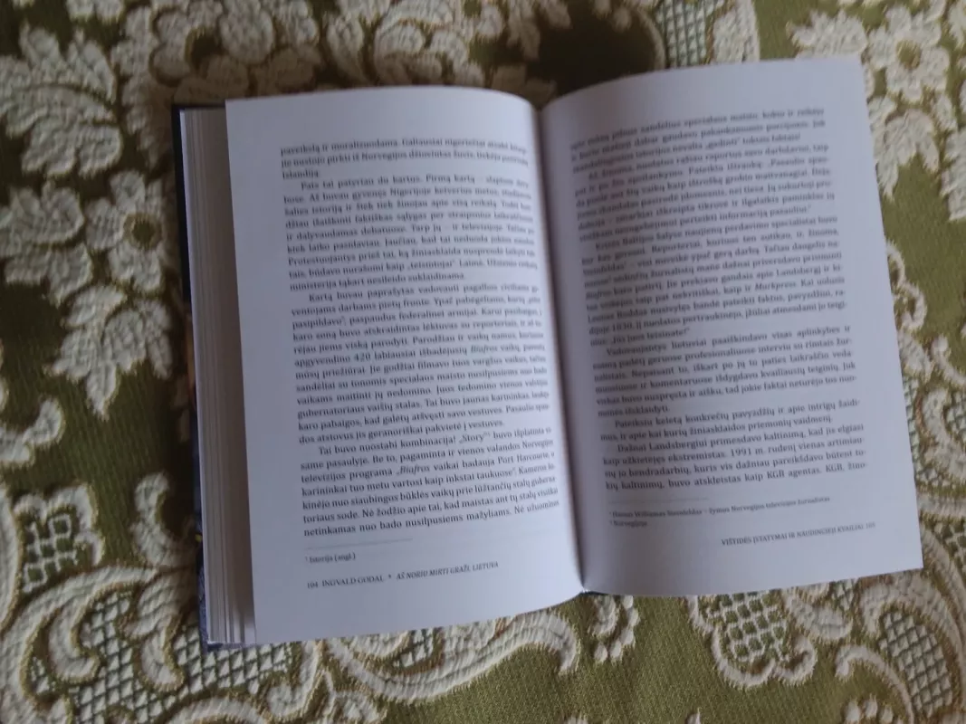 Aš noriu mirti graži, Lietuva - Ingvald Godal, knyga 3