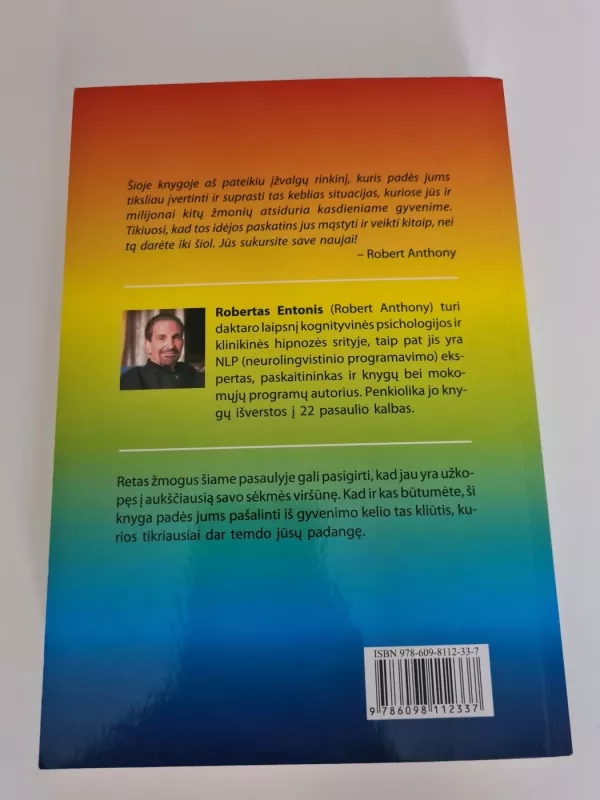 Susikurk save naujai - Robert Anthony, knyga 3