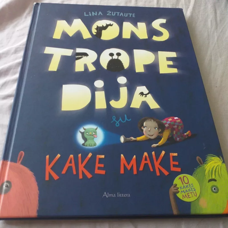 Monstropedija su Kake Make - Lina Žutautė, knyga