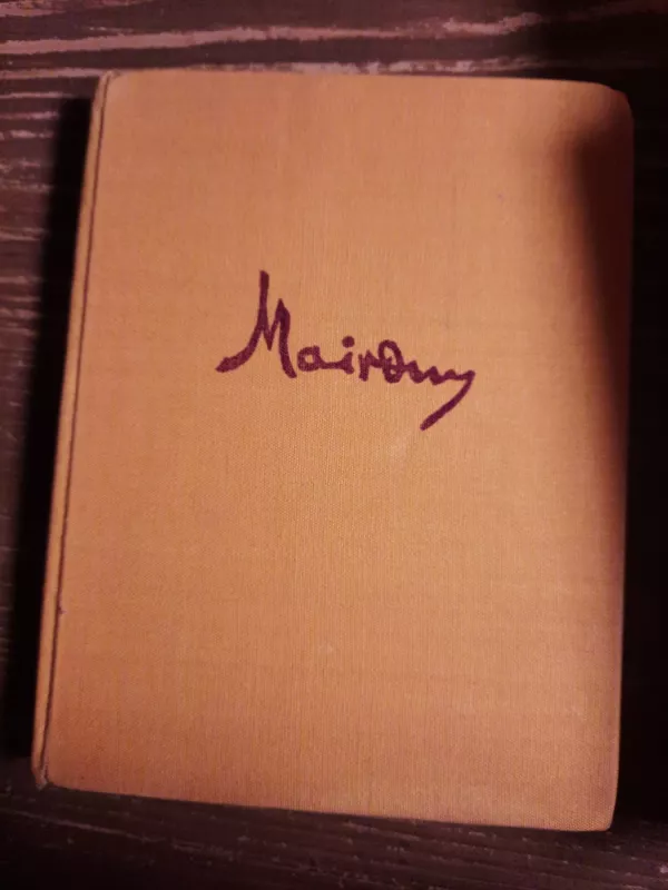 Pavasario balsai -  Maironis, knyga 2