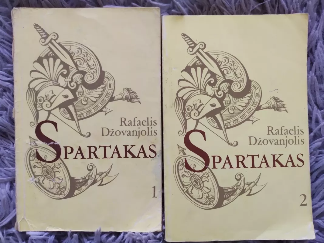 Spartakas I - II dalys ( 1987m.) - Rafaelis Džovanjolis, knyga