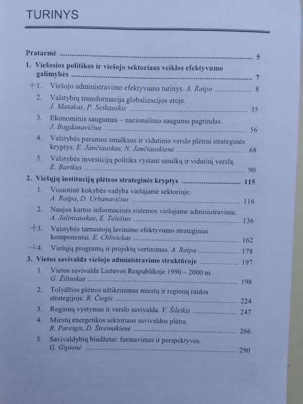 Viešojo administravimo efektyvumas - Autorių Kolektyvas, knyga 3