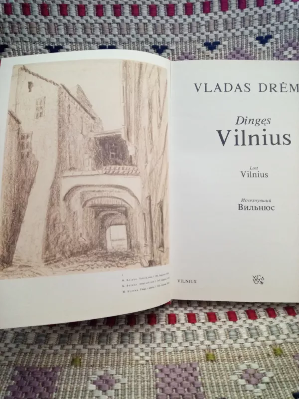 Dingęs Vilnius - Vladas Drėma, knyga 3