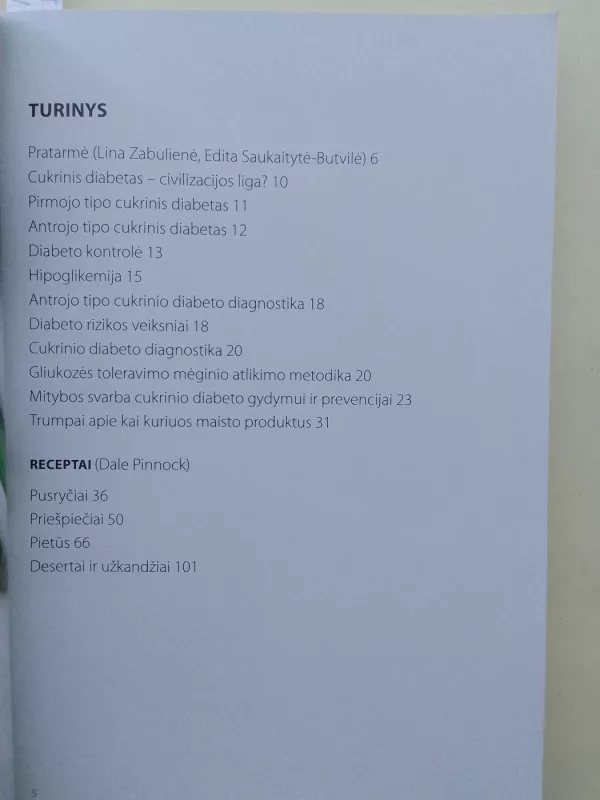 Cukrinis diabetas.Valgykite taip, kad būtumėte sveikesni - Dale Pinnock, knyga 3