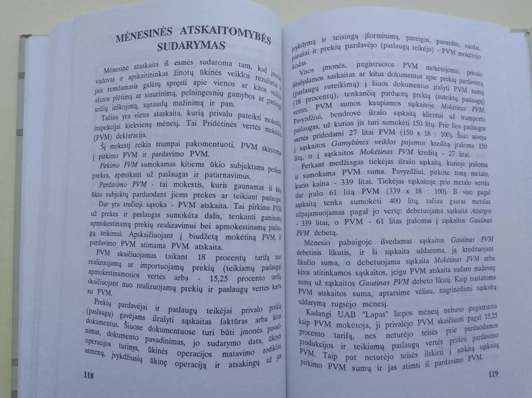 Apskaita mažojoje įmonėje - Vytautas Ažušilis, knyga 6