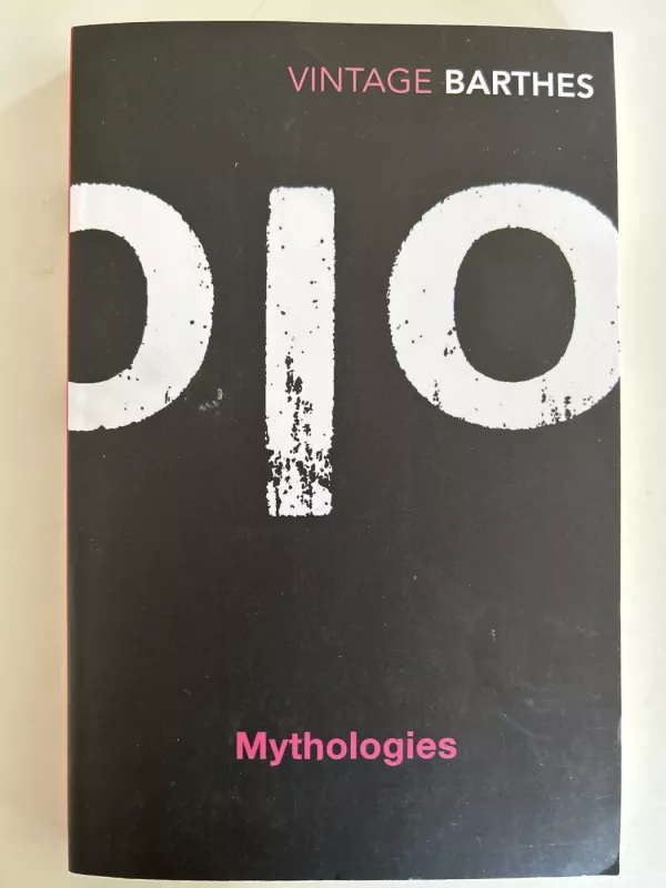 Mythologies - Roland Barthes, knyga