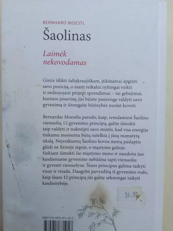 Šaolinas. Laimėk nekovodamas - Autorių Kolektyvas, knyga 4