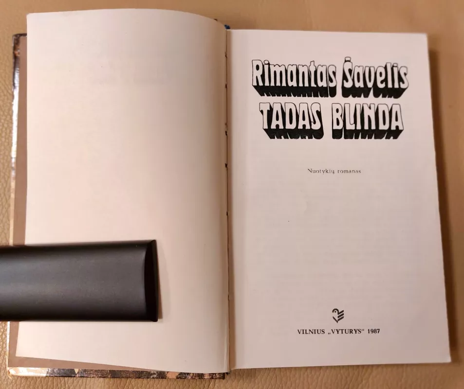 Tadas Blinda - Rimantas Šavelis, knyga 3