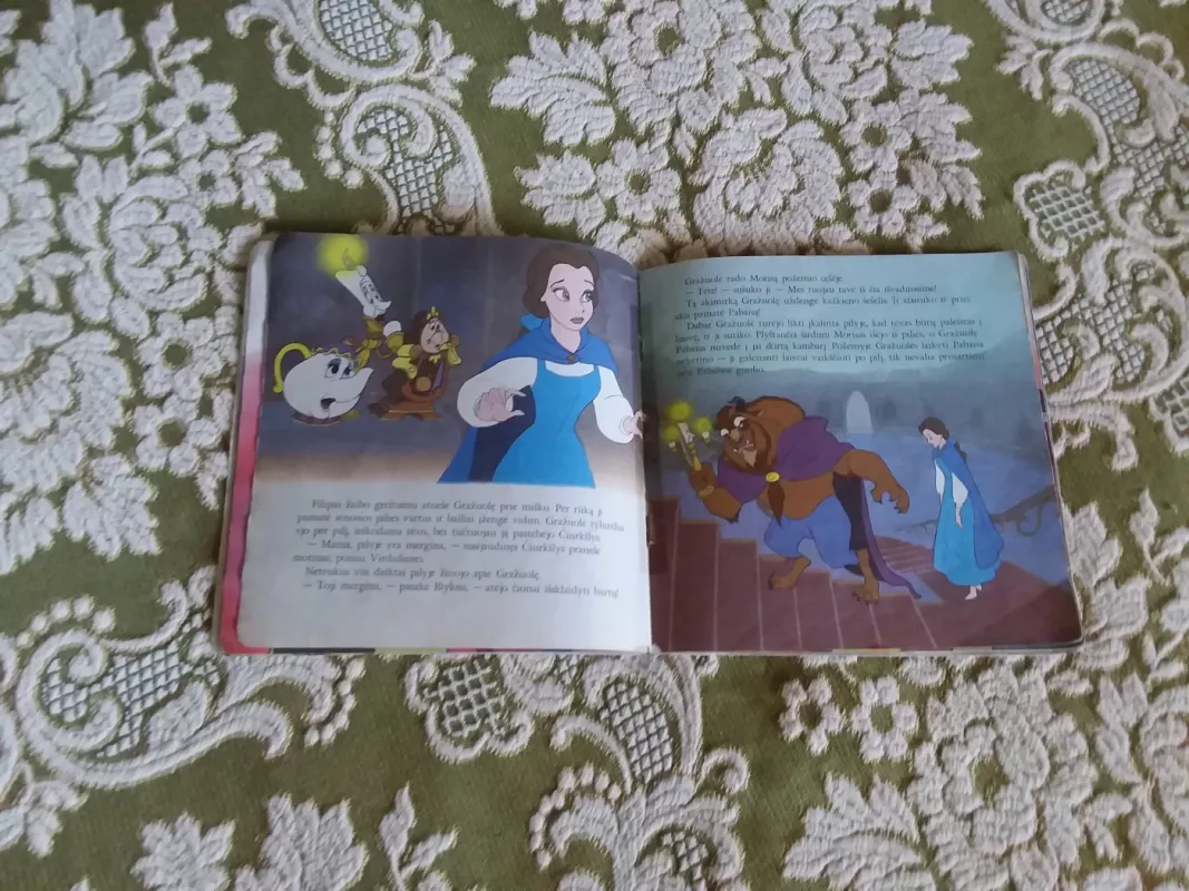 Gražuolė ir pabaisa - Walt Disney, knyga 3