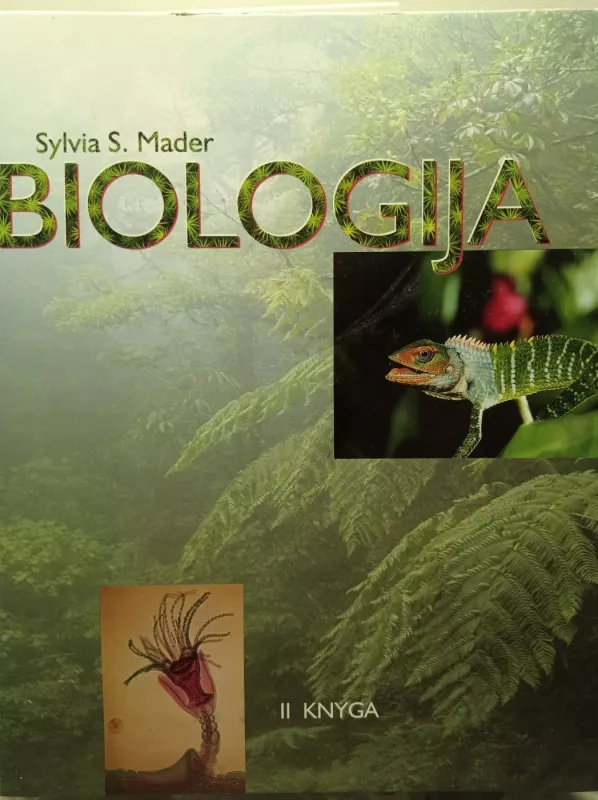 Biologija - Sylvia Mader, knyga