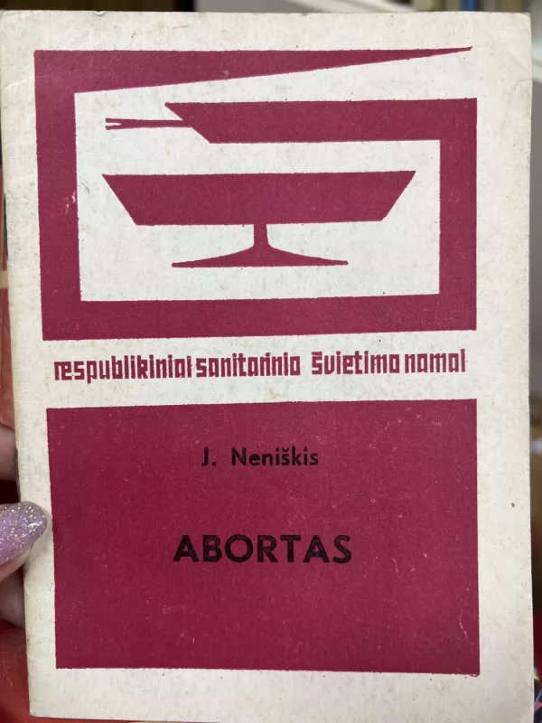 Abortas - J. Neniškis, knyga