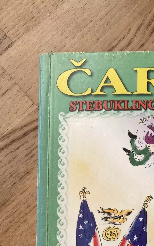 Čarlis stebuklingame lifte - Roald Dahl, knyga