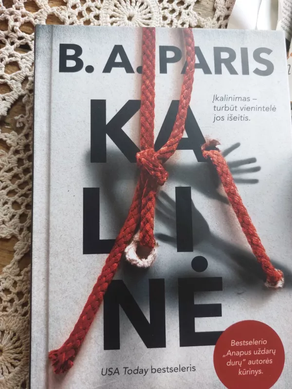 Kaline - B. A. Paris, knyga 3