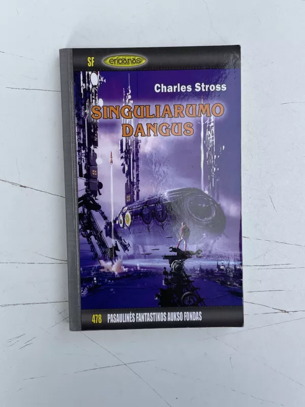 Singuliarumo dangus - Charles Stross, knyga