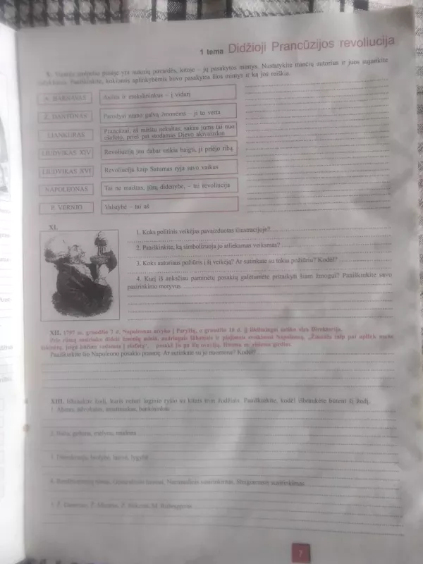 Naujųjų amžių istorijos pratybų sąsiuvinis 9 klasei - A. Porutis, L.  Dargevičius, V.  Porutienė, knyga 3