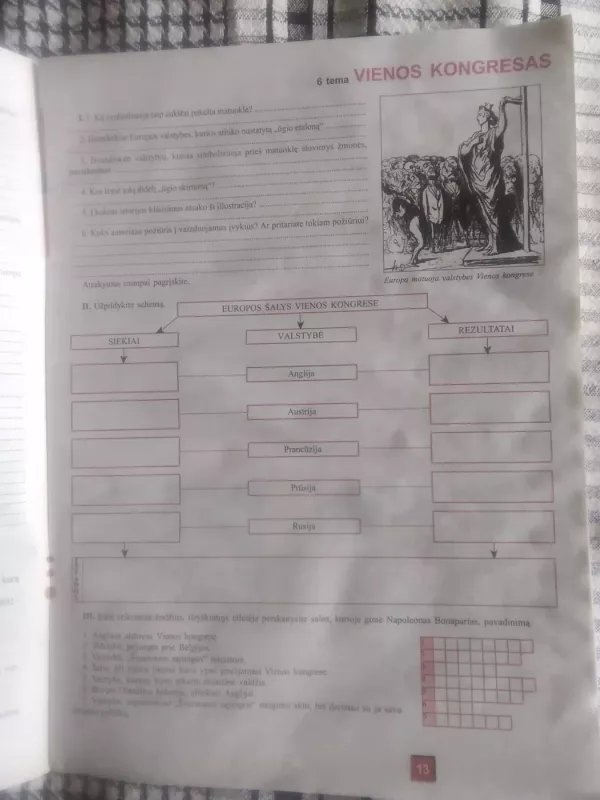 Naujųjų amžių istorijos pratybų sąsiuvinis 9 klasei - A. Porutis, L.  Dargevičius, V.  Porutienė, knyga 4