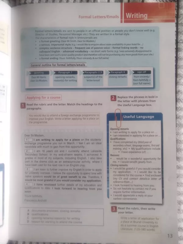 Ekrane rašymo knyga. Neoficialūs ir oficialūs laiškai, el paštas ir panašiai (On Screen Writing Book anglų k.) - Virginia Evans, Jenny  Dooley, knyga 5