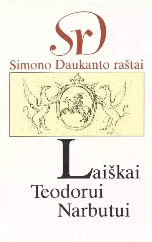 Laiškai Teodorui Narbutui - Simonas Daukantas, knyga