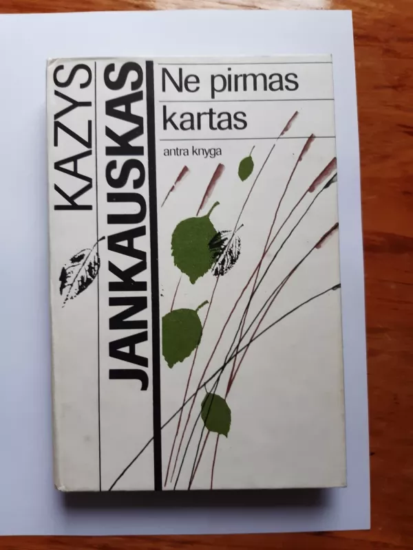 Ne pirmas kartas (2 knyga) - Kazys Jankauskas, knyga