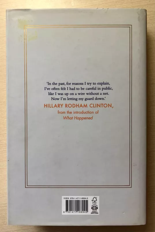 What Happened - Hillary Rodham Clinton, knyga 3