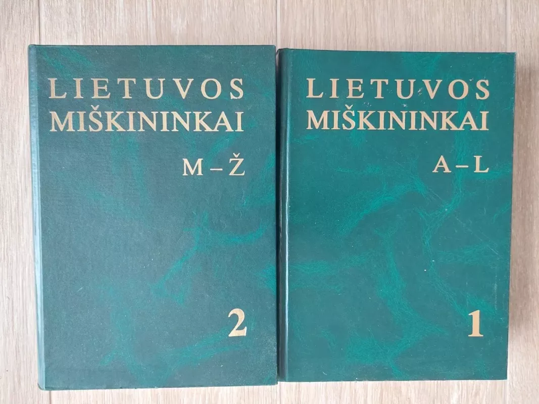 Lietuvos miškininkai (2 tomai) - G. Isokas, knyga