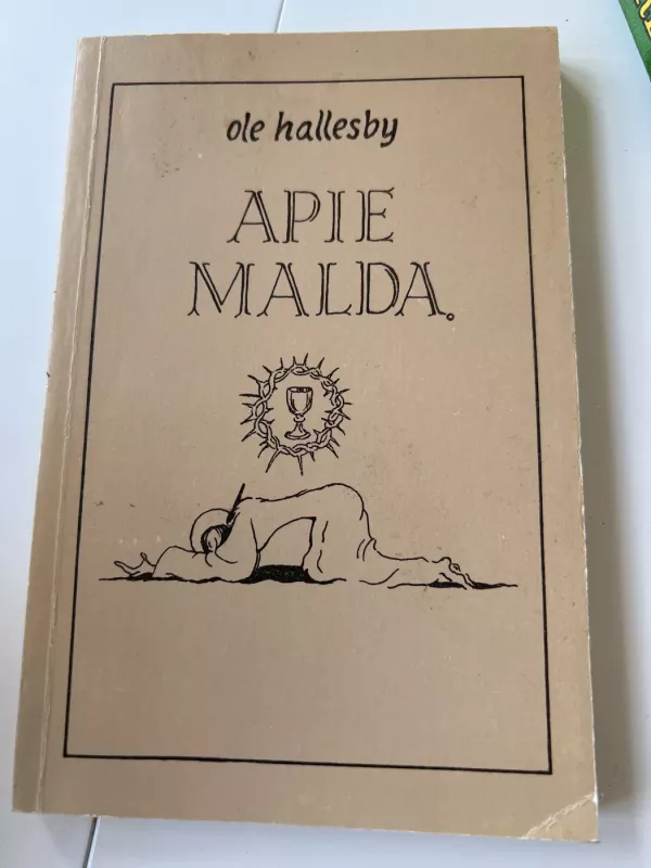 Apie maldą - Ole Hallesby, knyga