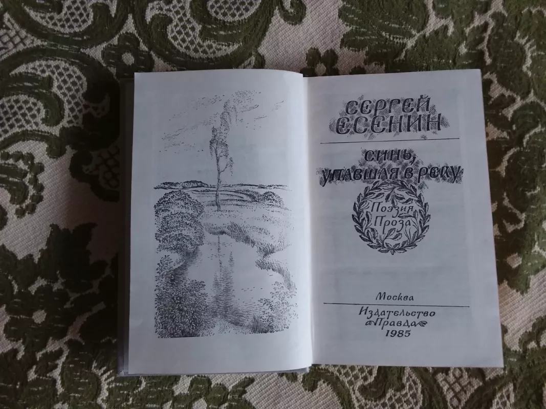 Синь, упавшая в реку - Сергей Есенин, knyga 2