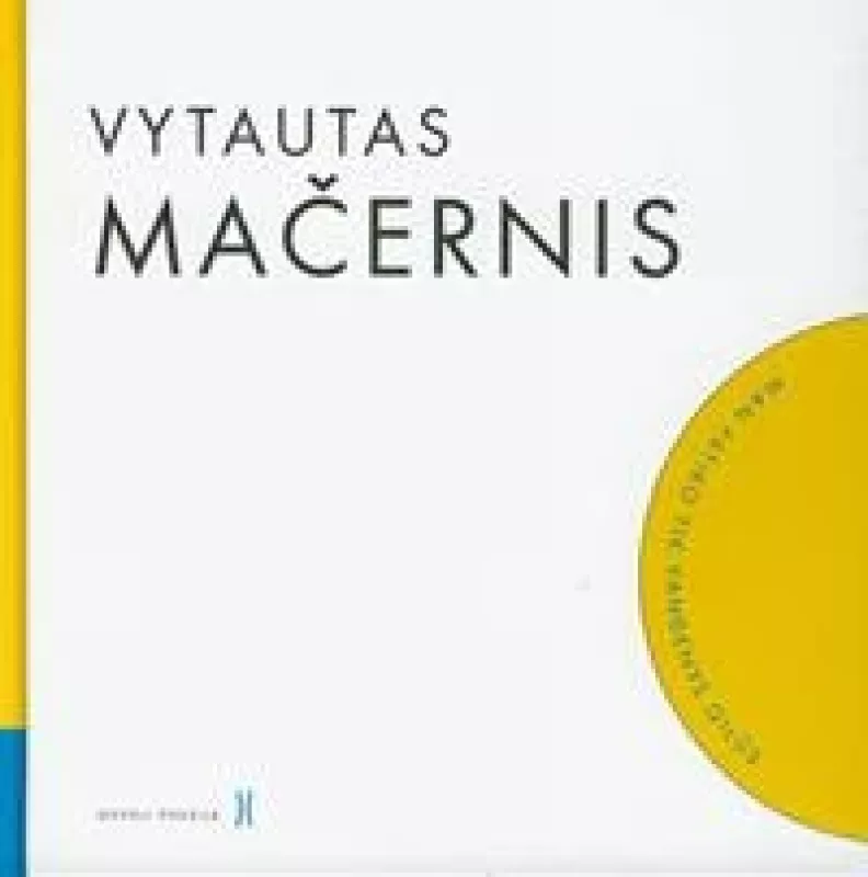 Man patiko tik vandenys gilūs (su CD) - Vytautas Mačernis, knyga