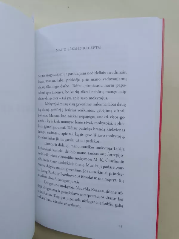 Choro dirigento užrašai - Rasa Gelgotienė, knyga 5