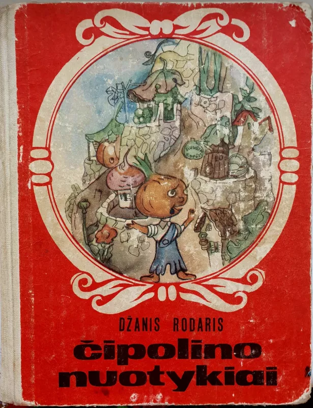 Čipolino nuotykiai - Džanis Rodaris, knyga