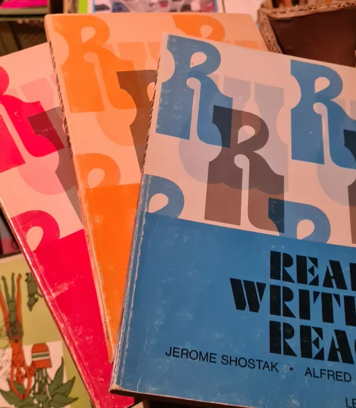 Read write react. Level orange - Jerome Shostak, Alfred E. Chant, knyga