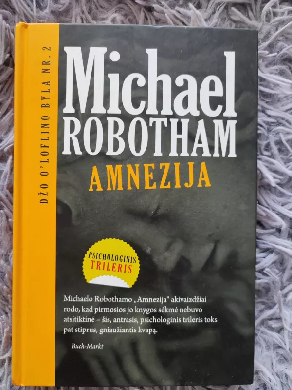 Amnezija - Michael Robotham, knyga