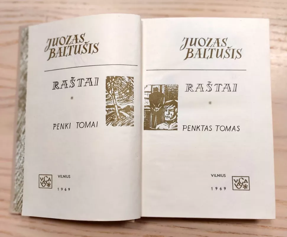 Raštai Penktas (V) tomas - Juozas Baltušis, knyga 3