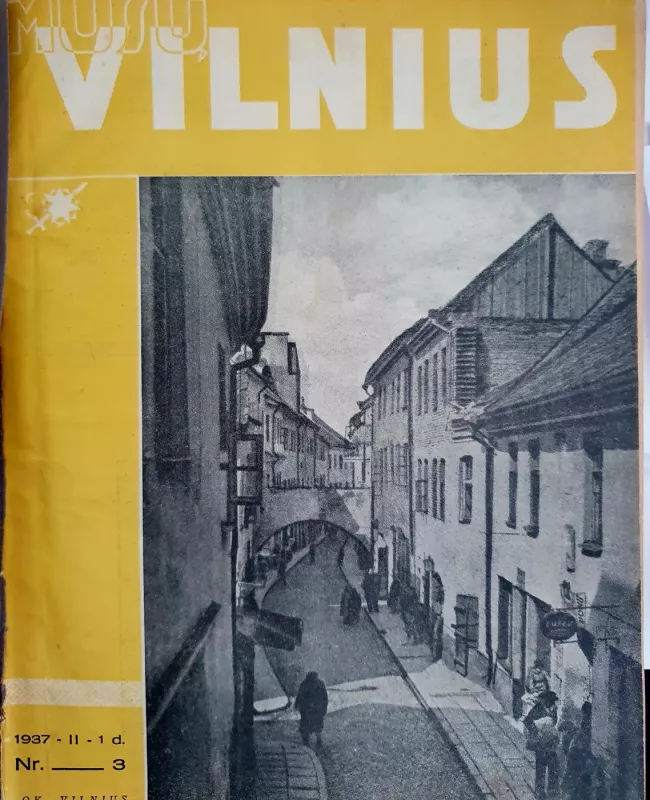 Mūsų Vilnius.  Dvisavaitinis žurnalas 1937-1938 m. - Autorių Kolektyvas, knyga 5
