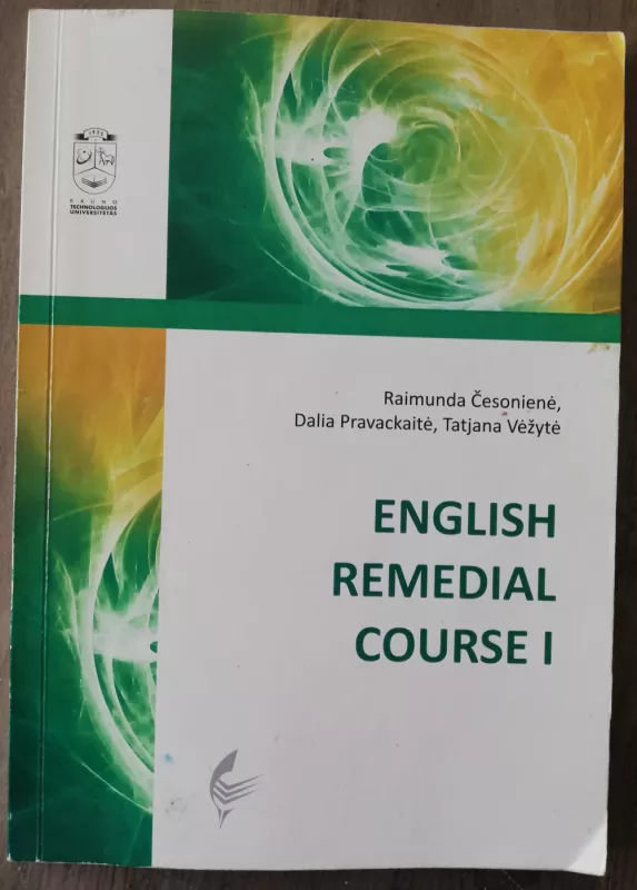 English Remedial Course I - Raimunda ir kiti Česonienė, knyga