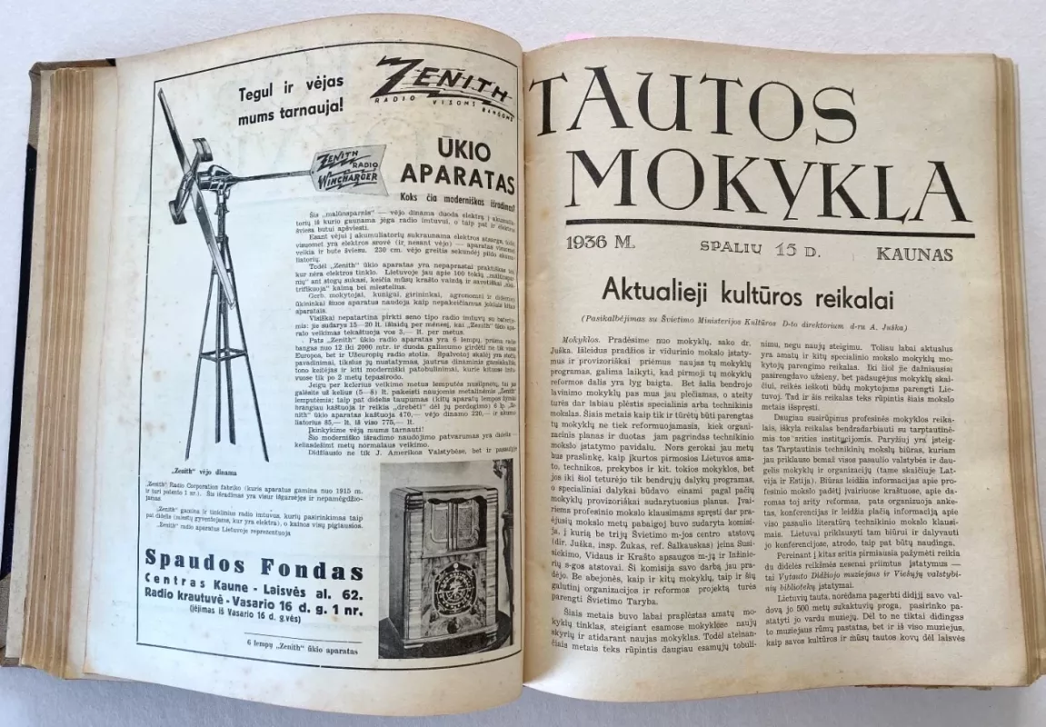 Tautos mokykla – pedagogikos ir tautinės kultūros laikraštis - Autorių Kolektyvas, knyga 5