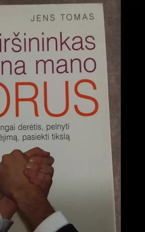 Viršininkas tenkina mano norus - Jens Tomas, knyga