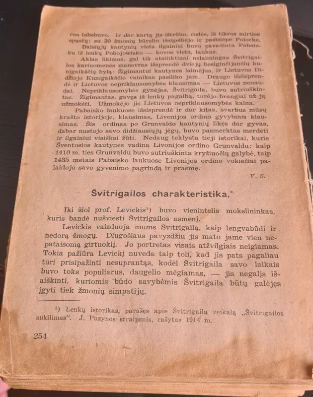 Lietuvos istorijos vaizdai ir raštai (t.1) - Vanda Daugirdaitė-Sruogienė, knyga 4