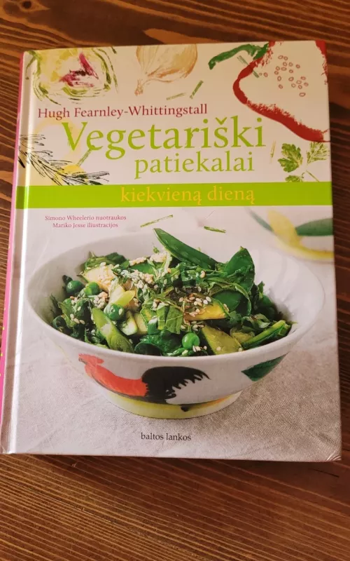 Vegetariški patiekalai kiekvieną dieną - Hugh Fearnley-Whittingstall, knyga